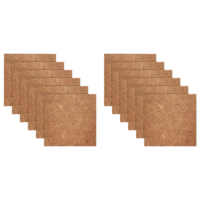 Substrate Coconut Fiber - ABGG-2X 天然ココナッツ繊維マット、爬虫類用カーペット、トカゲ、ヘビ、カメ、イグアナ、ヤモリ用のペット用テラリウム用底材