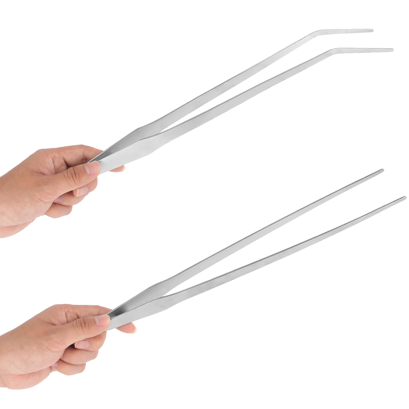 FEITA製、長めのステンレス製ピンセット。水槽用、水生植物 - Feeding Tong Stainless のレビューと価格